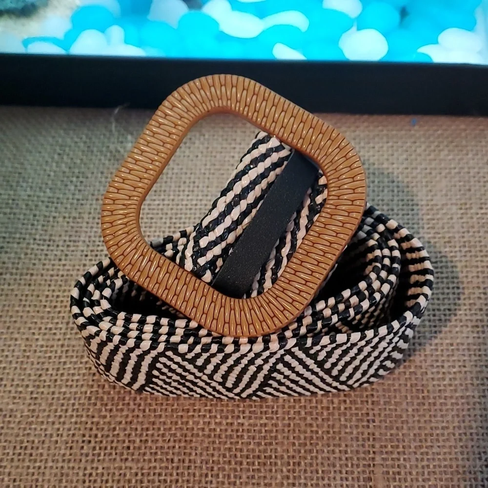 Boho Square Buckle Belt
